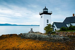 Low Tide at Grindle Point Light in Maine